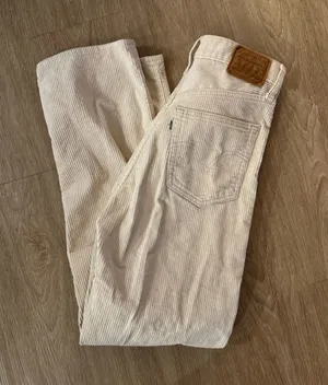 Levi’s Corduroy Jeans Straight Ribcage Ankle thumbnail 1