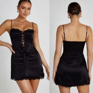 MESHKI Kalila Corset Mini Dress Black Size Small thumbnail 2