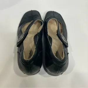 Josef Seibel black leather‎ mary Jane pumps women’s size 36 thumbnail 6