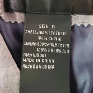 Brandon Thomas Leather Jacket Size Small Purple thumbnail 6