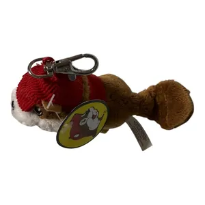 Buc-ee’s Beaver Plush Keychain Clip Mascot Stuffed Animal Toy NWT Bag Charm thumbnail 5