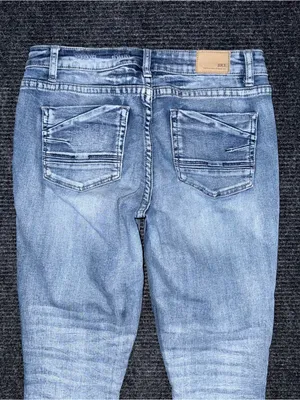 Buckle BKE Gabby Curvy High Rise Ankle Tall Stretch Jean Sz 27 Distressed BGK205 thumbnail 4
