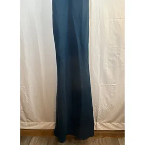 Lulus Margeaux Teal Cape Sleeveless Long Gown Size Small NWT thumbnail 4