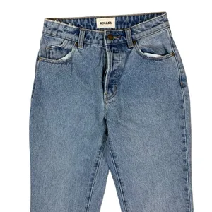 Rollas Classic Straight Jeans Light Wash High‎ Rise Regular Fit 24 Vintage thumbnail 2
