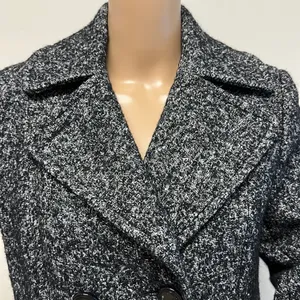 Calvin Klein Double Breasted Wool Pea Coat size 6 thumbnail 3