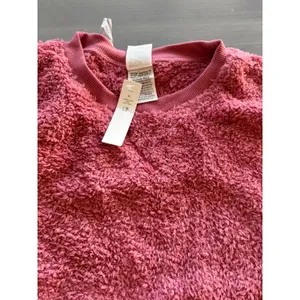 Victorias Secret Cozy Jogger Lounge Set Pink Size Medium Pink Fleece New thumbnail 8