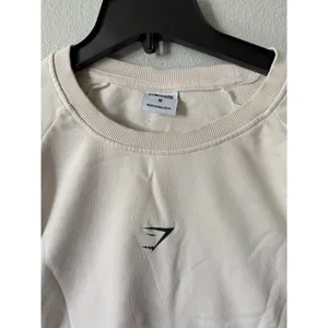 Gymshark cropped hoodie size medium sportswear sweater thumbnail 4