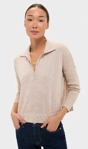 Tuckernuck Clayton Ling Sleeve Knit Polo thumbnail 1