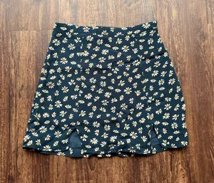 Women’s Cooperative Blue Floral Mini Skirt - Size 2 thumbnail 1