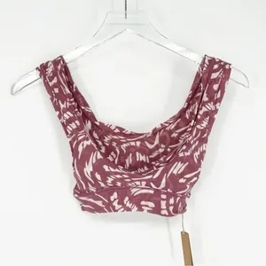 NWT SKIMS Sheer Mesh Logo‎ Bralette Women's Size XS Pink Loungewear thumbnail 3
