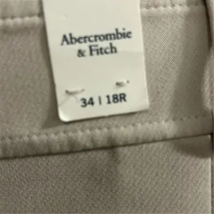 Abercrombie & Fitch Women's Size 18 Beige Chino Pants‎ Tapered Leg thumbnail 8
