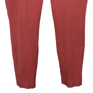 Old Navy Pixie Skinny Solid Pants Rust Red Business Casual Stretch Size 12 thumbnail 3