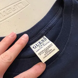 Guess Vintage Blue 100% Cotton USA Oversized Short Sleeve T Shirt Size Large thumbnail 7