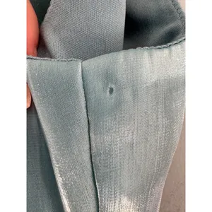 Lulus Thriving Darling Shiny Teal Blue Sleeveless Tiered Mini Dress XL Cocktail thumbnail 8