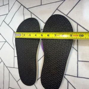 Naot Thong Sandals Size 41 Purple Woven Strap Suede Footbed Flip Flops‎ thumbnail 7