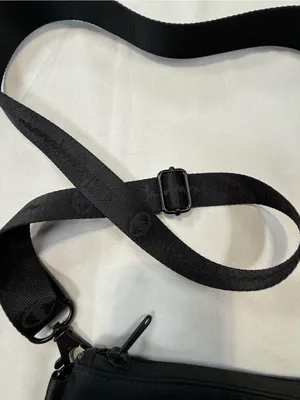 Champion Black Crossbody Bag with White Logo thumbnail 4