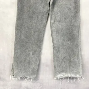 Kensie Jeans The Kaya High Rise Wide Leg Womens 8‎ Raw Hem Grunge Street Urban thumbnail 7