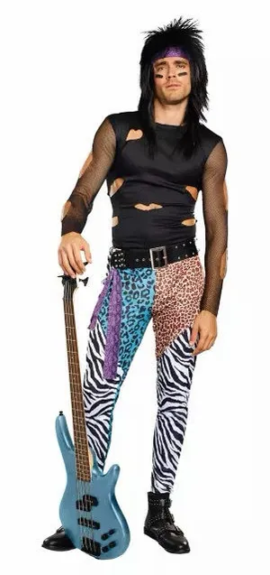 Spirit Halloween Glam Rocker Costume thumbnail 1