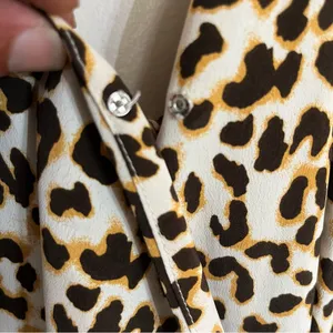 Women's Love Tree Leopard Print Strappy Sleeve Summer Slip Dress Size Large‎ thumbnail 14