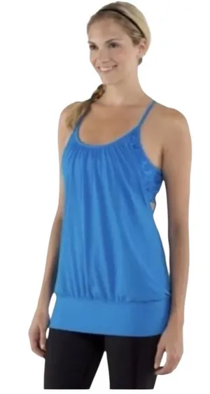 Lululemon Cornflower Blue No Limit Tank Top S thumbnail 1