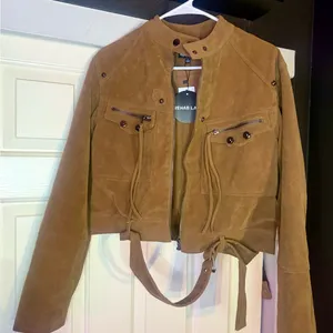 Rehab Lab - Suede Wheat Utility Jacket – Size Large NWT thumbnail 8