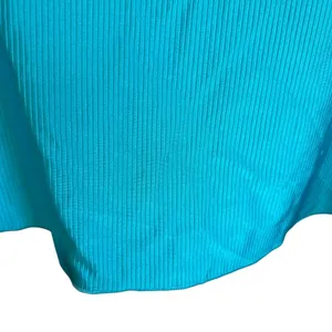 Aerie Sarong Wrap Coverup Ribbed Skirt‎ Size XL NWT Bright Turquoise Beach thumbnail 3