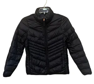 Abercrombie & Fitch Down Insulated Packable Puffer Winter Jacket Navy‎ Small thumbnail 1