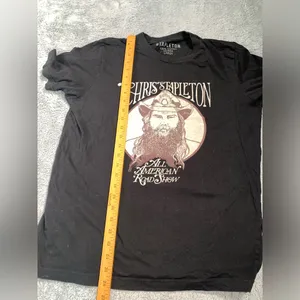 Chris Stapleton all American road show large tee Black thumbnail 5