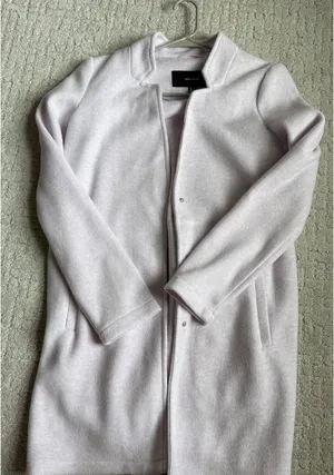 VERO MODA Light Purple Long Coat thumbnail 1