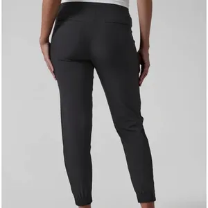 Athleta Brooklyn Black Jogger Pants Size 8T thumbnail 4
