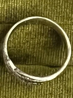 Vintage/Boho Design Stainless Steel Silver Feather Wrap Band Size 7 thumbnail 4