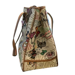 NWOT Dooney & Bourke Disney Parks Sketch Tote Satchel Handbag Large V2 2010 thumbnail 7