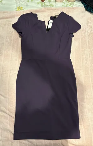Purple Business Casual Dress thumbnail 1