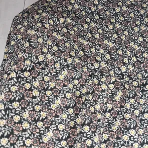 Loft Outlet Ditsy Floral Cottagecore Business Casual Boho Button-Up Blouse thumbnail 12