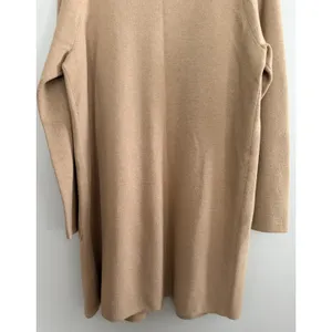 J. Crew Juliette Collarless Sweater Blazer Camel‎ Women's Size Large thumbnail 6