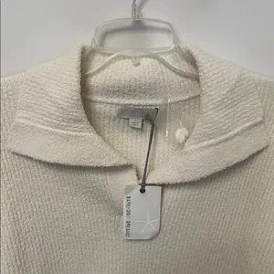 Barefoot Dreams CozyChic Cord Ribbed Pullover Large thumbnail 4