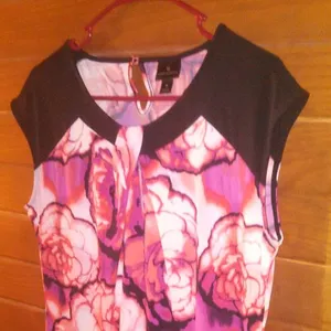 Worthington Short Sleeve Blouse thumbnail 1