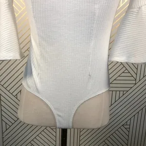 NBD Seduire Off-the-Shoulder Bodysuit‎ in Ivory thumbnail 8