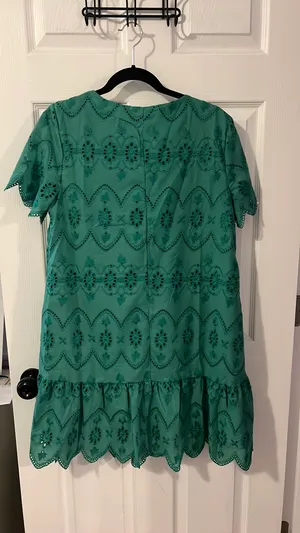 Green casual dress thumbnail 2