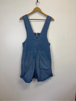 Free People We The Free Denim Jude Shortalls Overalls thumbnail 7