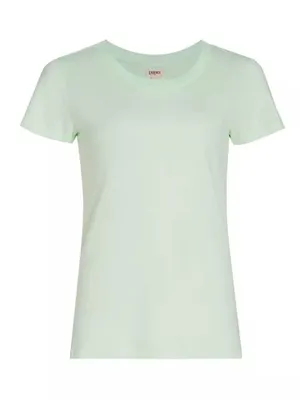 L’Agence Cory Cotton Scoopneck Tee Size Medium Honeydew Classic Basic Minimalist thumbnail 10