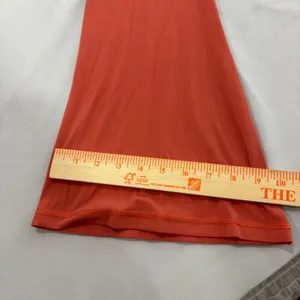 OFFLINE by Aerie RealMe Xtra Flare Leggings Coral Orange Crossover Twist M Short thumbnail 12