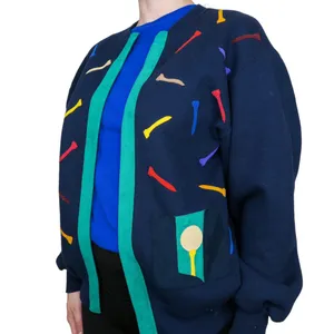 Russell Athletic Vintage 90s Handmade Original Golf Cardigan Sweatshirt thumbnail 2