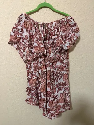Free People Kauai Getaway Printed Tunic size medium/large thumbnail 7