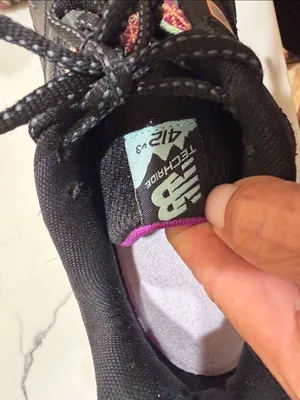 New Balance 412 black running shoes thumbnail 7