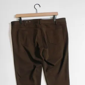 J. MCLAUGHLIN Brown Becca Tapered Trousers Pants Stretch Pockets Legging Size 14 thumbnail 8