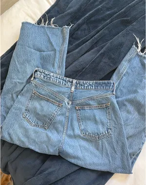 Abercrombie Wide Leg Crop Jeans Curve Love thumbnail 4