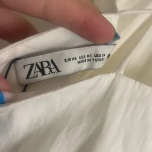 ✨Zara Draped Linen White Sz XS Dress✨ thumbnail 11