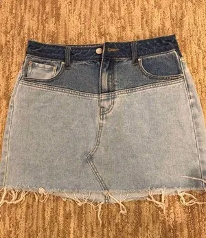 Denim Mini Skirt thumbnail 1