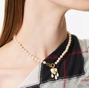 Vivienne Westwood Sheryl Faux-pearl and Brass Necklace thumbnail 3